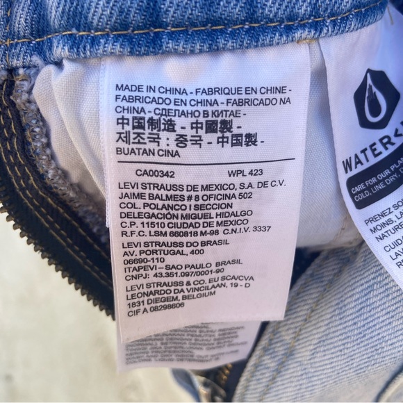 Levi’s Overalls | Hand Embroidered | Slim Fit | Size 24 - Picture 7 of 8